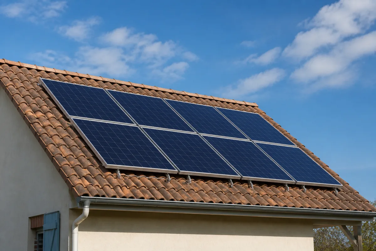 Inclinaison panneau solaire : l'angle qui change la production