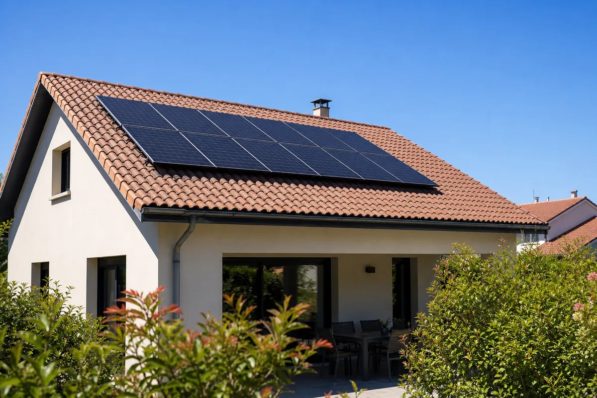 Panneau solaire avec batterie : kit 5 kWc, prix et gain réel